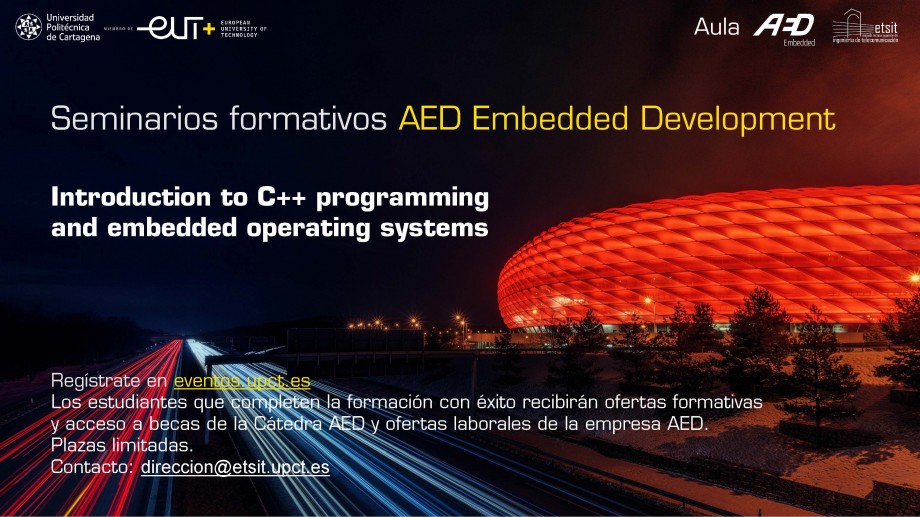 Introduction to C++ programming and embedded operating systems - Inicio